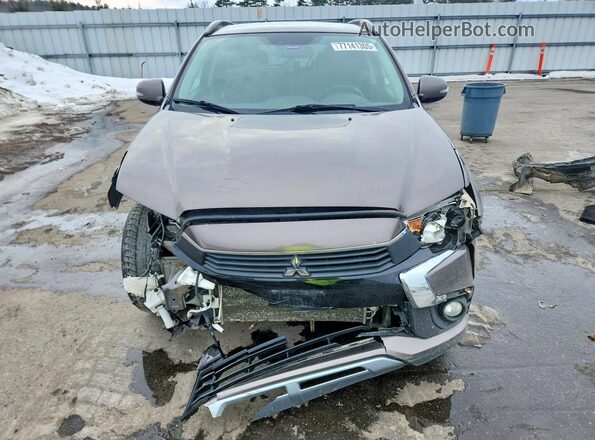 JA4AR4AW8HZ054099 2017 MITSUBISHI OUTLANDER Gray 