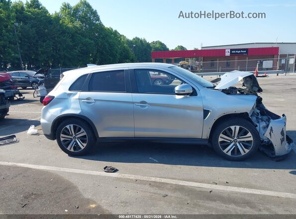 JA4ARUAU0MU011284 2021 MITSUBISHI OUTLANDER SPORT Silver Սալոնի հետևի տեսք