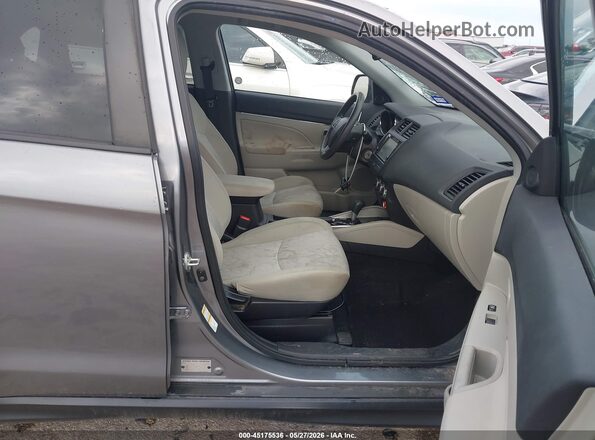 JA4ARUAU2MU021296 2021 MITSUBISHI OUTLANDER SPORT Silver წინა სალონის ხედი