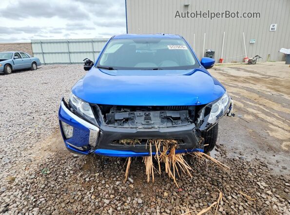 JA4AS3AAXJZ065226 2018 MITSUBISHI ECLIPSE Blue Դիմացի տեսք