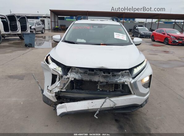 JA4ASUAA9NZ052771 2022 MITSUBISHI ECLIPSE CROSS White Widok zestawu wskaźników