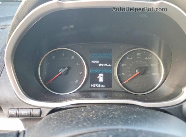 JA4ASWAA4NZ062085 2022 MITSUBISHI ECLIPSE Silver Вид щитка приладів