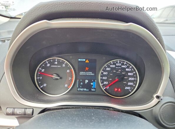 JA4AT3AA2KZ600497 2019 MITSUBISHI ECLIPSE Gray ხელსაწყოთა პანელის ხედი