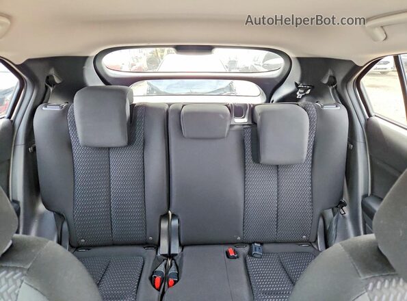 JA4AT3AA2KZ600497 2019 MITSUBISHI ECLIPSE Gray უკანა სავარძლების ხედი