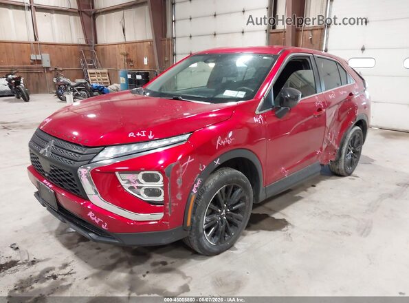 JA4ATVAA0PZ002170 2023 MITSUBISHI ECLIPSE CROSS Red Передня ліва чверть