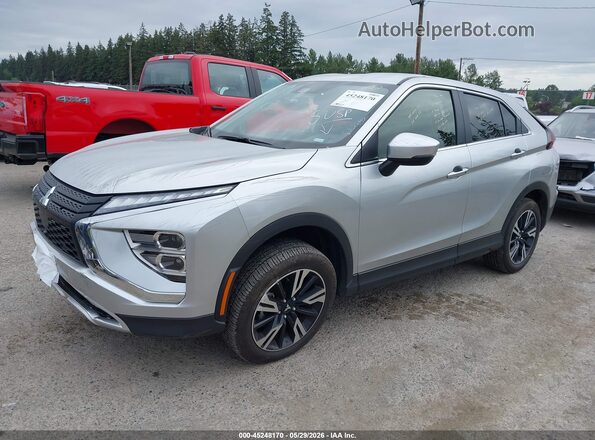 JA4ATWAA9SZ045372 2025 MITSUBISHI ECLIPSE CROSS Silver წინა მარცხენა ხედი სამი მეოთხედიდან