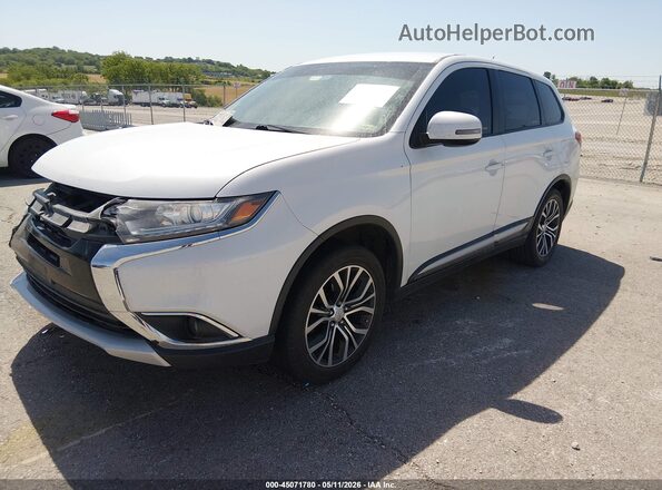 JA4AZ3A30GZ005378 2016 MITSUBISHI OUTLANDER White წინა მარცხენა ხედი სამი მეოთხედიდან