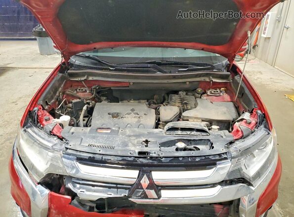 JA4AZ3A32KZ044482 2019 MITSUBISHI OUTLANDER Red 