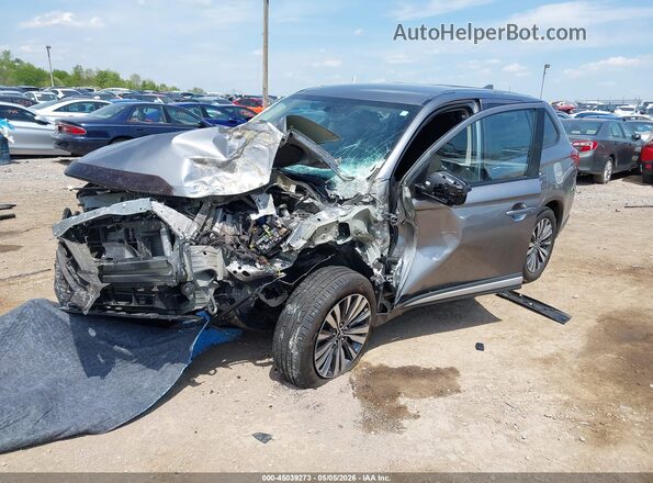 JA4AZ3A33LZ048722 2020 MITSUBISHI OUTLANDER Gray Vista tres cuartos delantera izquierda