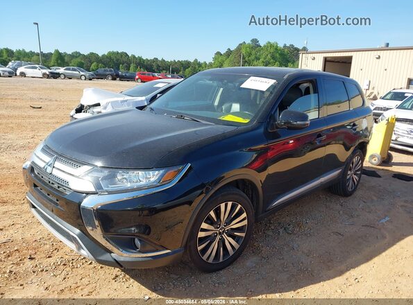JA4AZ3A34KZ052261 2019 MITSUBISHI OUTLANDER Black Przód lewy
