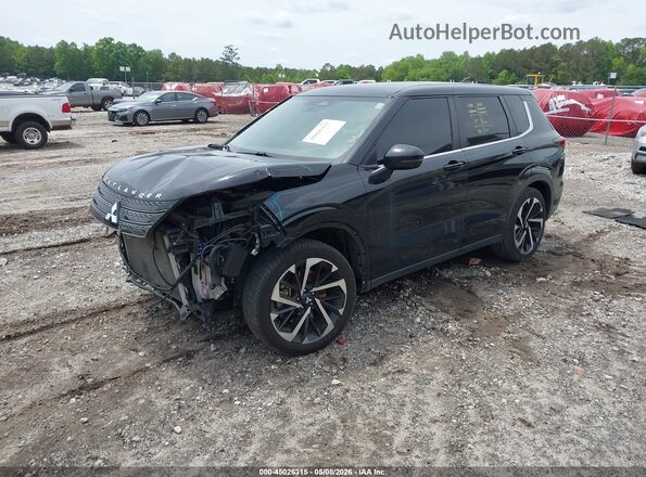 JA4J3VA82RZ019472 2024 MITSUBISHI OUTLANDER Черный Передняя левая четверть