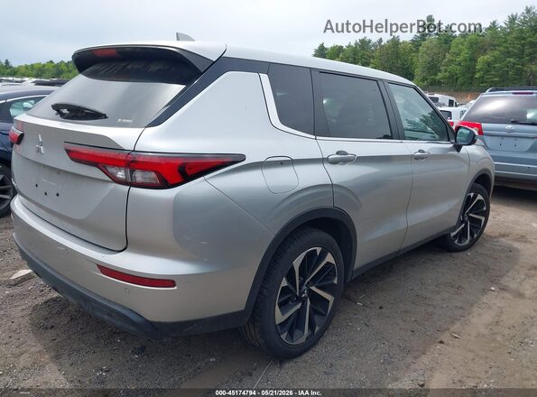 JA4J4TA80NZ028277 2022 MITSUBISHI OUTLANDER Silver Rear right