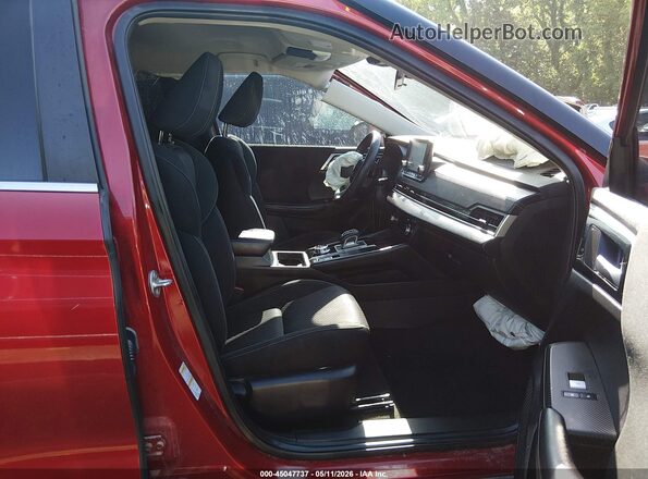 JA4J4TA89NZ020419 2022 MITSUBISHI OUTLANDER Красный Вид салона спереди