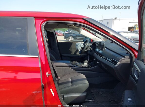 JA4J4UA85SZ050633 2025 MITSUBISHI OUTLANDER Red Սալոնի դիմացի տեսք
