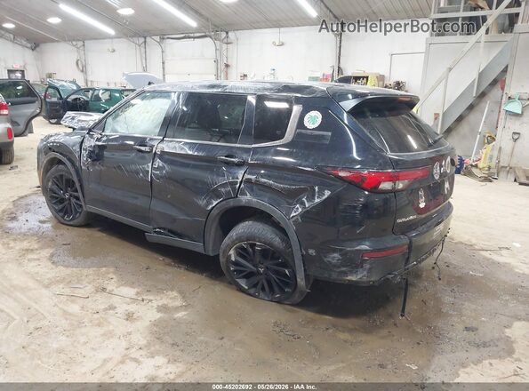 JA4J4VA80RZ069218 2024 MITSUBISHI OUTLANDER Черный Задняя левая четверть