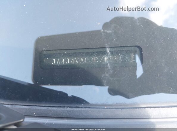 JA4J4VA83RZ059783 2024 MITSUBISHI OUTLANDER Gray Շարժիչի բաժամունքի տեսք
