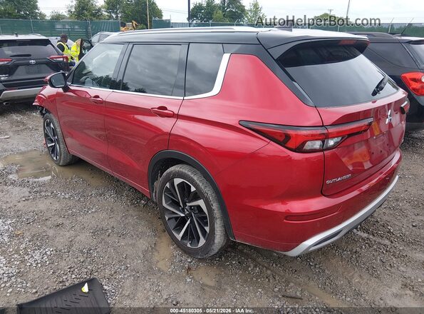 JA4J4WA85RZ032137 2024 MITSUBISHI OUTLANDER Красный Задняя левая четверть
