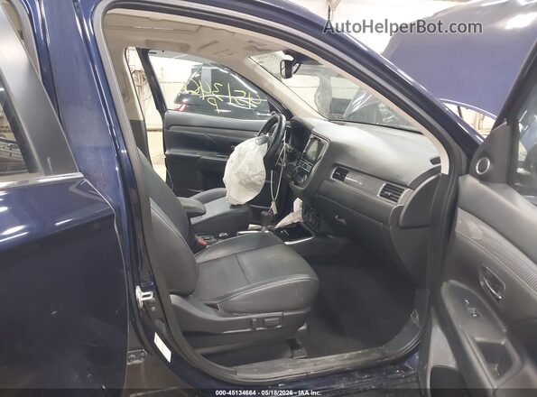 JA4JZ4AX1KZ037337 2019 MITSUBISHI OUTLANDER Blue Front interior view