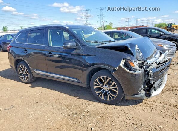 JA4JZ4AX3HZ070641 2017 MITSUBISHI OUTLANDER Black 