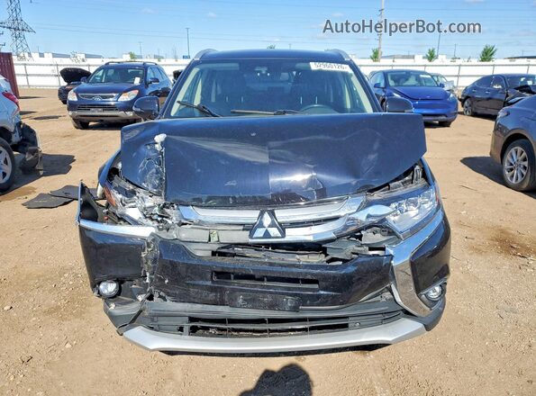 JA4JZ4AX3HZ070641 2017 MITSUBISHI OUTLANDER Black 