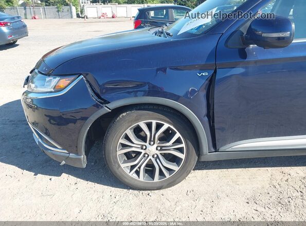 JA4JZ4AX4JZ048573 2018 MITSUBISHI OUTLANDER Blue წინა ხედი