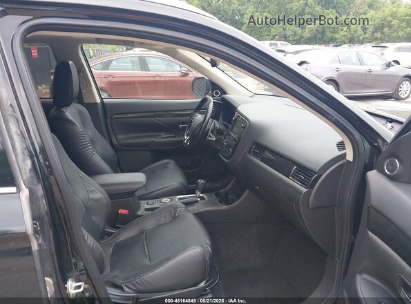 JA4JZ4AX8GZ047127 2016 MITSUBISHI OUTLANDER Black წინა სალონის ხედი