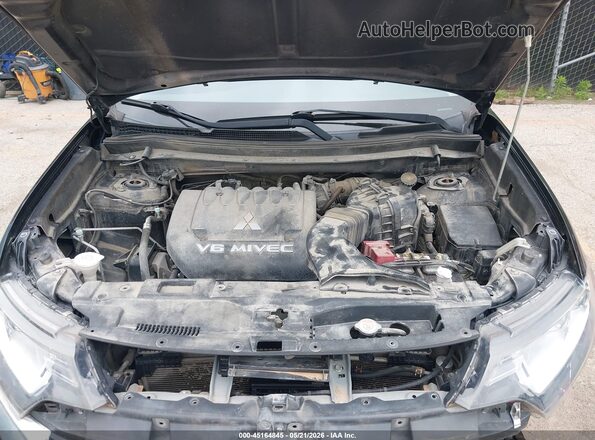 JA4JZ4AX8GZ047127 2016 MITSUBISHI OUTLANDER Black უკანა ხედი