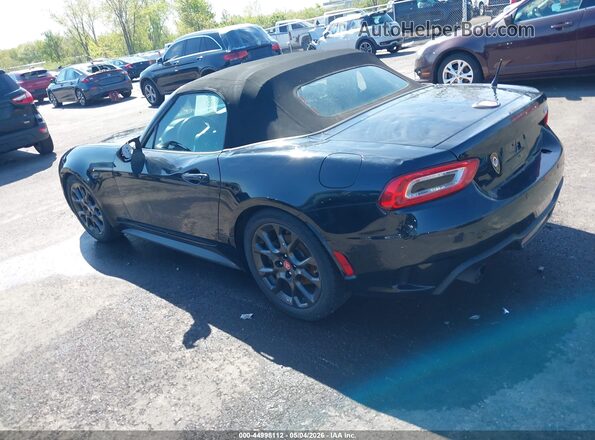 JC1NFAEK3H0109310 2017 FIAT 124 SPIDER Black Trasero izquierdo