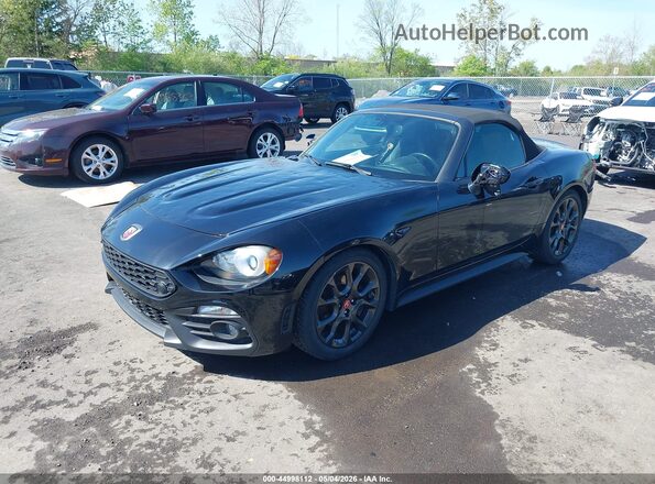 JC1NFAEK3H0109310 2017 FIAT 124 SPIDER Black Vista tres cuartos delantera izquierda
