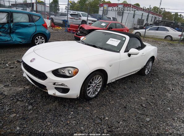 JC1NFAEK7H0123100 2017 FIAT 124 SPIDER White Передня ліва чверть