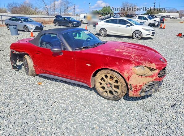 JC1NFAEK7H0126045 2017 FIAT 124 Maroon Front right