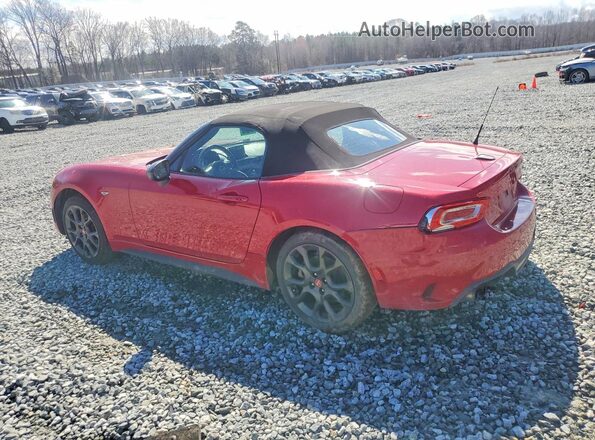 JC1NFAEK7H0126045 2017 FIAT 124 Maroon Rear left