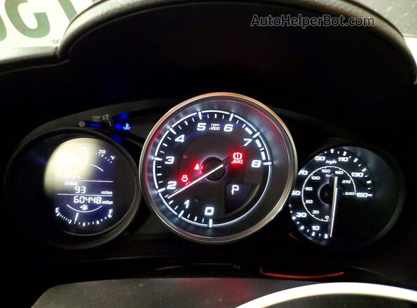 JC1NFAEK8H0101560 2017 FIAT 124 Brown Instrument cluster view
