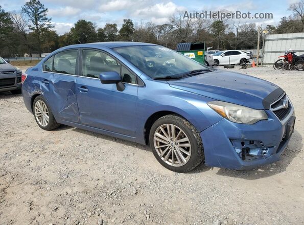 JF1GJAF66GH012460 2016 SUBARU IMPREZA Blue Передня права чверть