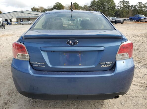 JF1GJAF66GH012460 2016 SUBARU IMPREZA Blue Вид ззаду