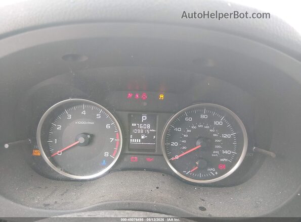 JF1GPAA60G8274450 2016 SUBARU IMPREZA Серебряный Вид задних сидений