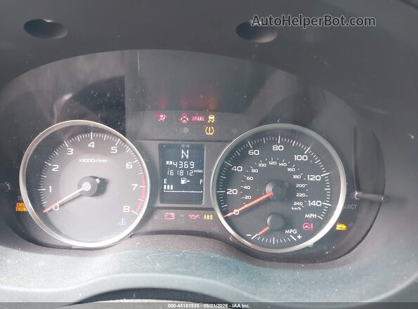 JF1GPAB62G8328443 2016 SUBARU IMPREZA Серый Вид задних сидений