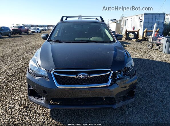JF1GPAB65G8238266 2016 SUBARU IMPREZA Black Սալոնի հետևի տեսք