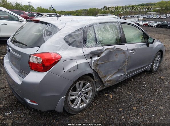 JF1GPAB66G8244304 2016 SUBARU IMPREZA Silver Задня права чверть