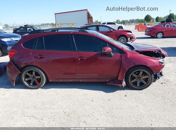 JF1GPAP64G8263409 2016 SUBARU IMPREZA Red 360 interior view