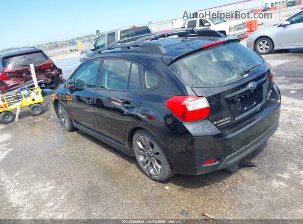 JF1GPAP6XG8219852 2016 SUBARU IMPREZA Black Հետևի ձախ