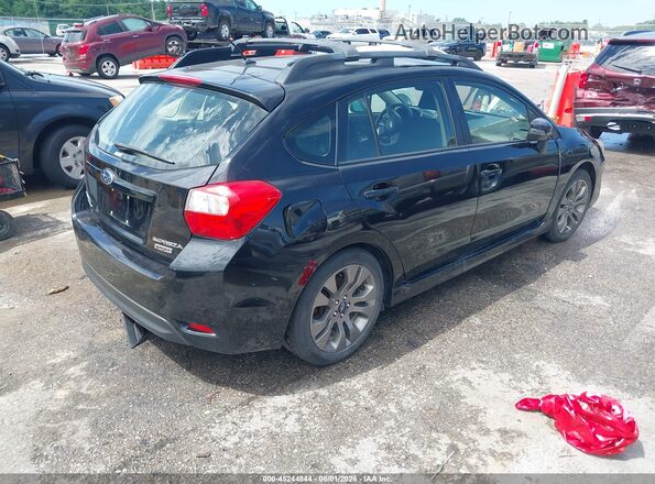JF1GPAP6XG8219852 2016 SUBARU IMPREZA Black Հետևի աջ