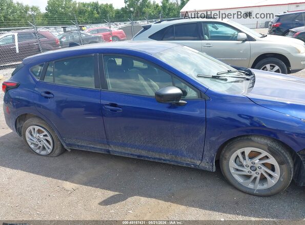 JF1GUABC0R8895431 2024 SUBARU IMPREZA Blue Սալոնի հետևի տեսք