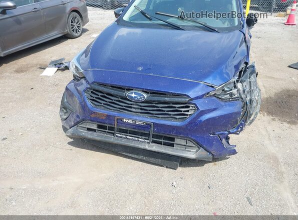 JF1GUABC0R8895431 2024 SUBARU IMPREZA Blue Սարքավորումների վահանակի տեսք