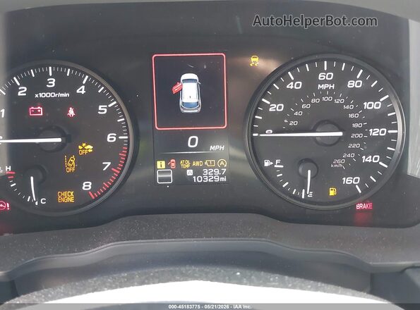 JF1GUABC0S8263843 2025 SUBARU IMPREZA Red Вид задніх сидінь
