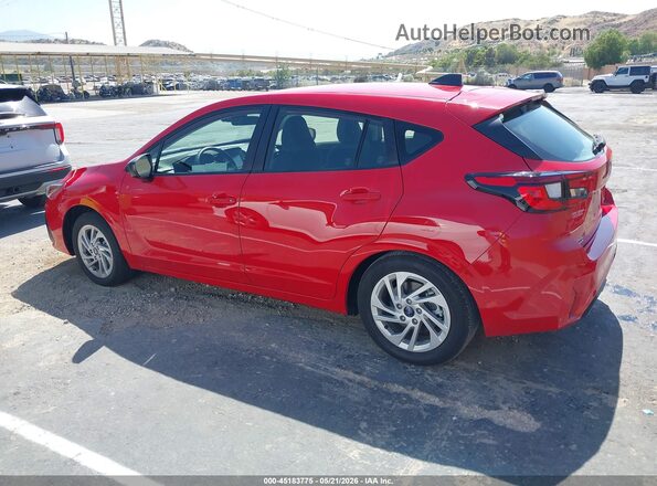 JF1GUABC0S8263843 2025 SUBARU IMPREZA Red 