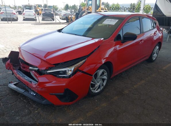 JF1GUABC1R8850319 2024 SUBARU IMPREZA Red 
