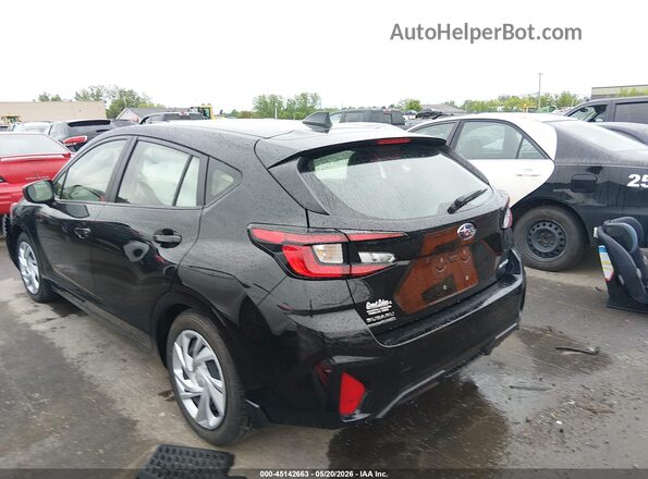 JF1GUABC1R8876905 2024 SUBARU IMPREZA Черный Задняя левая четверть