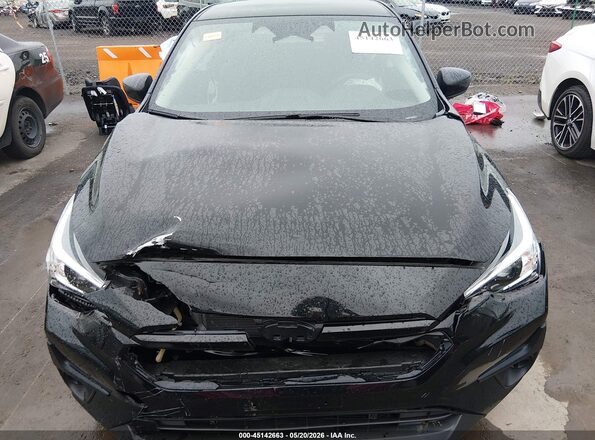 JF1GUABC1R8876905 2024 SUBARU IMPREZA Черный Вид салона спереди