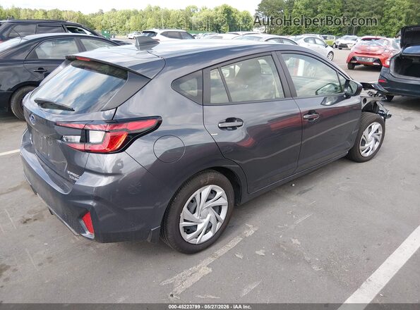 JF1GUABC1S8314556 2025 SUBARU IMPREZA Black Հետևի աջ